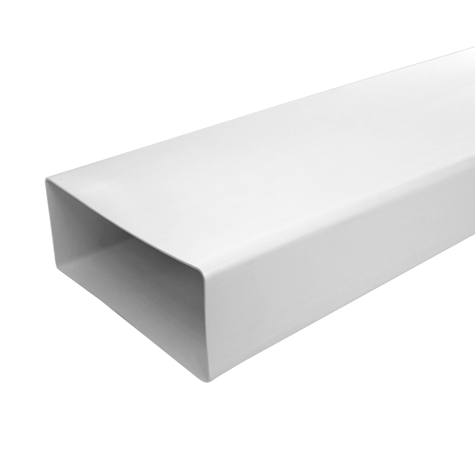 plastic rectangular 220x90mm, round system Ø150mm